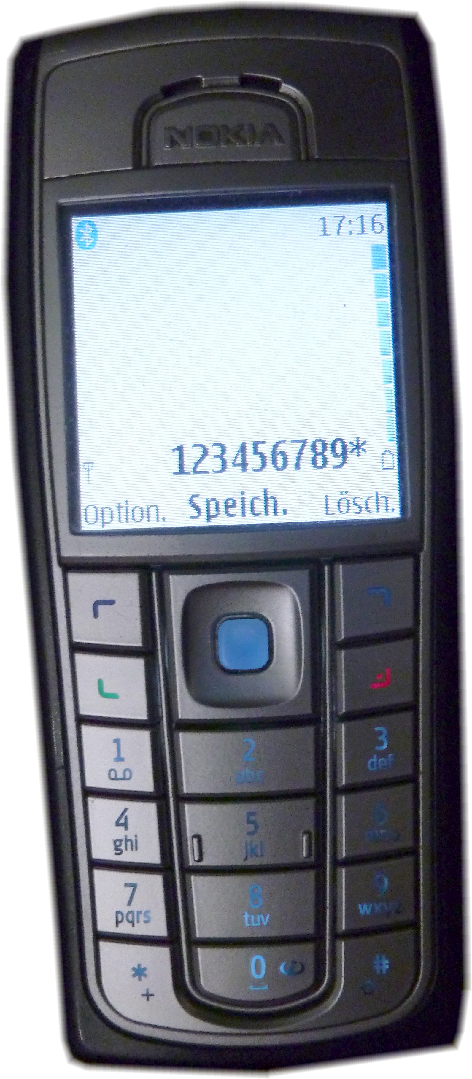 Nokia 6230i Handy Klassisch/CandyBar black