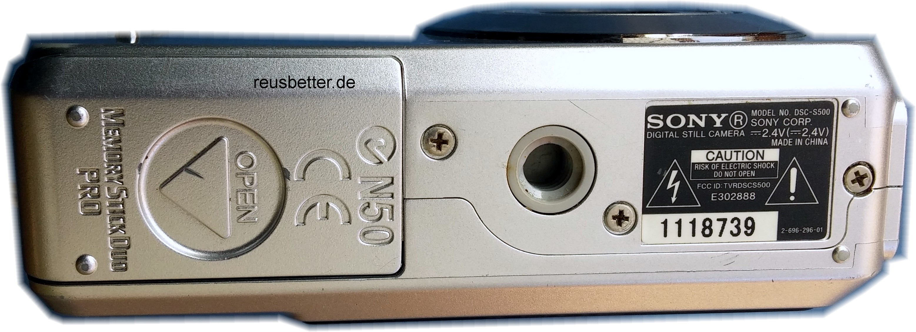 Sony Cyber Shot DSCS500