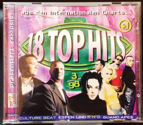 18 TOP HITS  3/ 98 + Bonustrack ✰The International Chartservice Musik CD ✰ Top 13 Music ✰