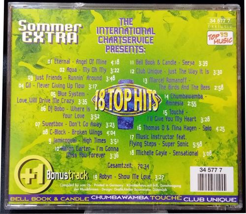18 TOP HITS Sommer EXTRA 1998  Musik CD ✰ aus den Internationalen Charts ✰