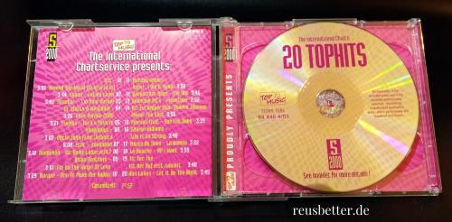 20 TOPHITS  5/2000 Extra Maxi CD ✰ The International CHARTS✰ Top 13 Music ✰