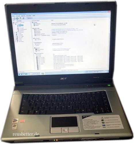 Acer Extensa 4101WLMi - 200 Laptop |Intel M Pentium 1.60GHz | 1.5 GB RAM | 15,4 Zoll