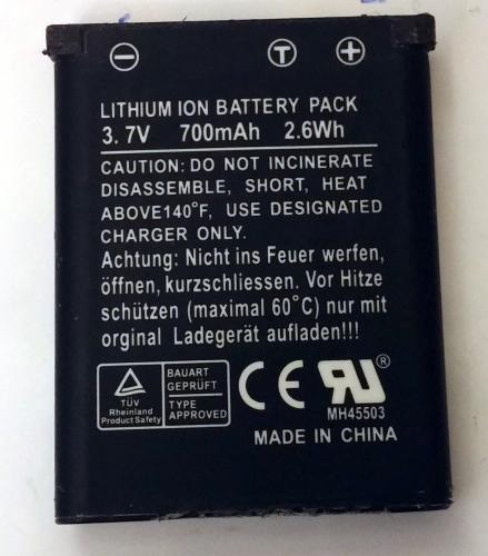 ANSMANN NP 20 Kamera Akku Casio | LI-ION 3.7 V | 700 mAh