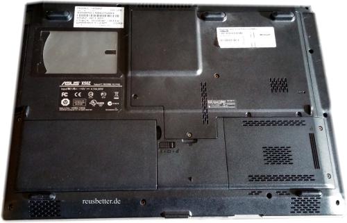 ASUS X50Z-AP013C Notebook 4GB RAM AMD 1,09 GHz Recycling Gerät