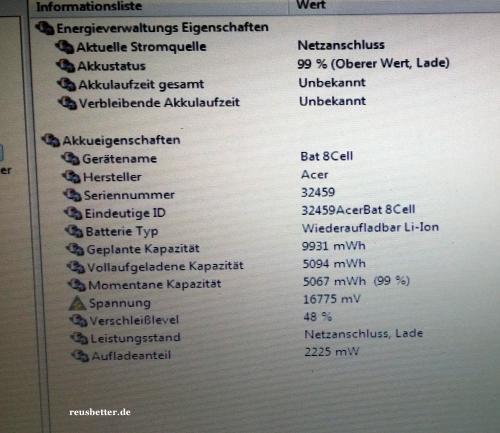 Acer Aspire Notebook 5021WLMi AMD Turion 1.6 GHz ☑ 15,4 WXGA