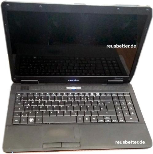 Acer eMachines E727-454G50Mikk | 15,6 Zoll | 2.3GHz T4500 Notebook | Ersatzteil Gerät