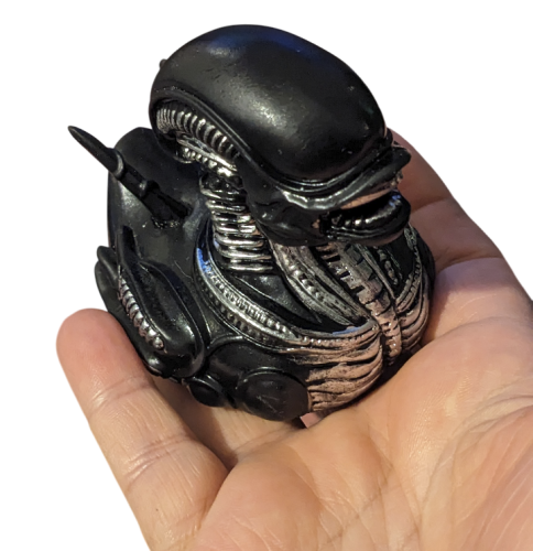Alien Movie Skulptur Badeente | Dekoration Sammlerente | Deko Entchen