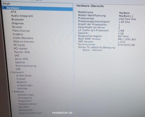Apple MacBook Late 2006 2x Mod:A1114 1,83 GHz  13.3 Zoll 2 Stück MacBook und 2 Akkus