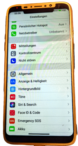 Apple iPhone X Mode. A1865 Sand ios 11 256GB HD Display