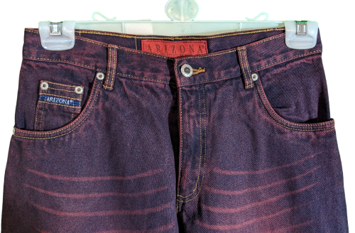 Arizona Kinder Jeans  blue lila Used regular fit