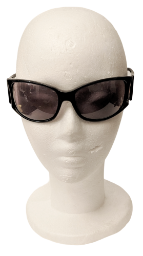Artdeco Damen Vintage Sonnenbrille mit Silber Verzierung