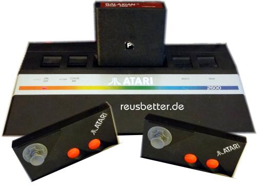 Atari 2600 Original Konsole | 2 Controller | alle Kabel und Spiel