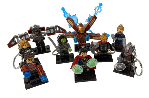 IRON MAN 3D LOZ Bausteine  Set DIY Geschenke