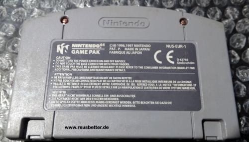 Banjo-Kazooie Nintendo 64 Modul Cartridge Pal