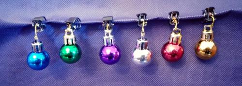 Bart Weihnachtskugeln ☆ Dreads Weihnachtskugeln ☆  12 Stück Set ☆ Gag zum Fest
