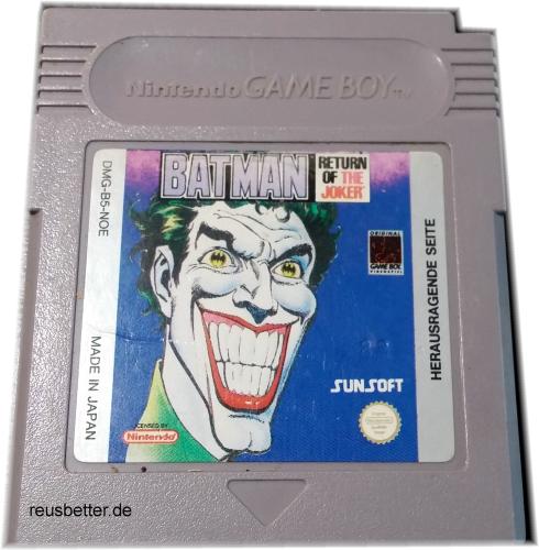Batman Return of the Joker | Nintendo Game Boy Spiel