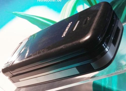 BenQ-Siemens SF65 Onyx Black Klapphandy | 1.3 MP | Display um 180° | Simlock Frei