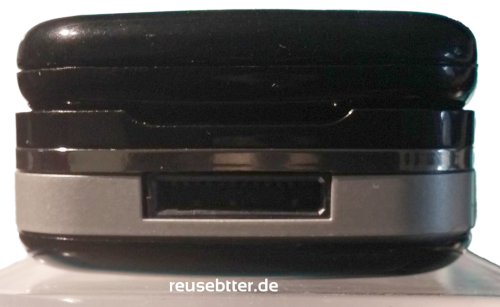 BenQ-Siemens SF65 Onyx Black Klapphandy | 1.3 MP | Display um 180° | Simlock Frei