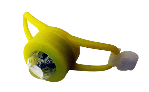 Biker Badeente mit Dämon Helm und Licht Deko Entchen Fahrrad - Bike
