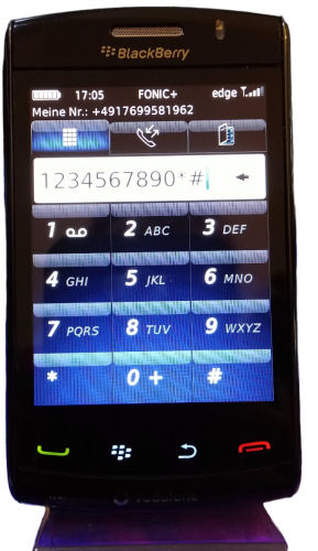 BlackBerry Storm 2 9520 Smartphone WLAN 3G 2GB