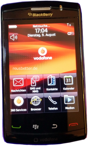 BlackBerry Storm 2 9520 Smartphone WLAN 3G 2GB