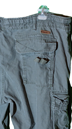 Brandit Pure Vintage Herren Cargo Hose 7XL Oliv Grün