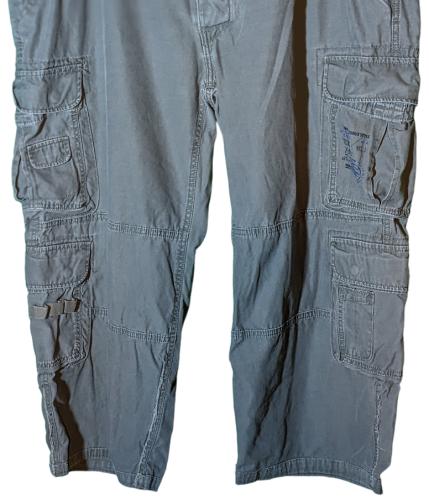 Brandit Pure Vintage Herren Cargo Hose 7XL Oliv Grün