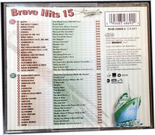 Bravo Hits 15 ✰ 1996 ✰ Queen, Kelly Family, X-Perience, Enigma, Die Toten u.a