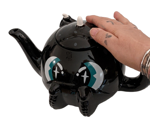 CTHULHU Tee/Kaffeekanne Keramik mit Tentakelgriff - Killstar