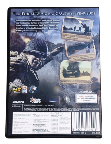 Call of Duty 2 PC DVD-ROM Spiel gebraucht ab 18