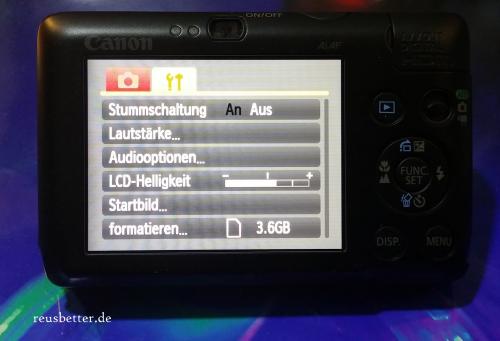 Canon Digital IXUS 100 IS Digitalkamera | 12 Megapixel, 3-fach opt. Zoom, HDMI, SLIM | Black