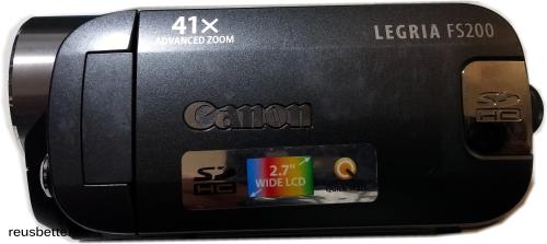 Canon Legria FS200 Camcorder