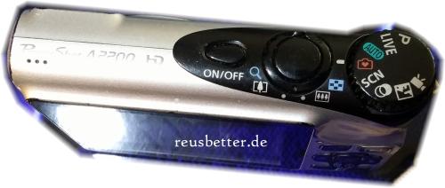 Canon PowerShot A2200 HD Digitalkamera | 14,1 MP | Bastlergerät