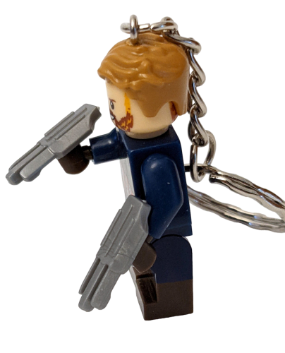 Captain America Schlüsselanhänger LOZ Bausteine  Set DIY Geschenk