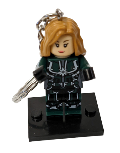 Captain Marvel - Avengers Schlüsselanhänger LOZ Bausteine Set DIY Geschenk