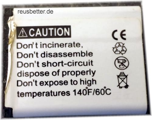 Casio EX NP-80 Li-ion Ersatz Power Batterie - 3.7V