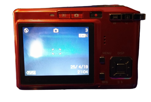 Casio EXILIM - EX-S600 Digitalkamera | 6.0 MP | 5,6 Zoll | Rot - Metall