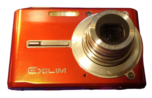 Casio EXILIM - EX-S600 Digitalkamera | 6.0 MP | 5,6 Zoll | Rot - Metall