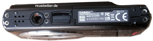 Casio Exilim EX-Z11 Digitalcamera | 7.2 MP |  2.6 Zoll | Schwarz