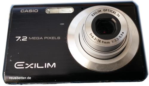 Casio Exilim EX-Z11 Digitalcamera | 7.2 MP |  2.6 Zoll | Schwarz
