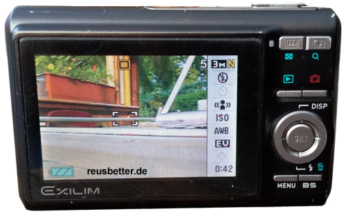 Casio Exilim EX-Z11 Digitalcamera | 7.2 MP |  2.6 Zoll | Schwarz