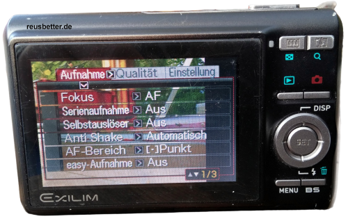 Casio Exilim EX-Z11 Digitalcamera | 7.2 MP |  2.6 Zoll | Schwarz