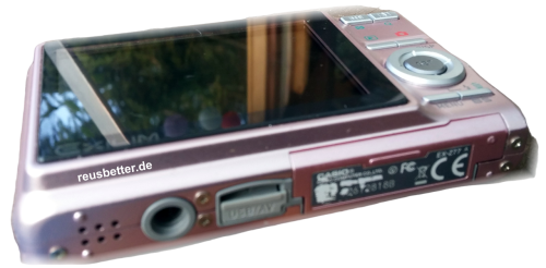 Casio EXILIM ZOOM EX-Z77 A |  7.2 MP | 2,6 Zoll | Rosa
