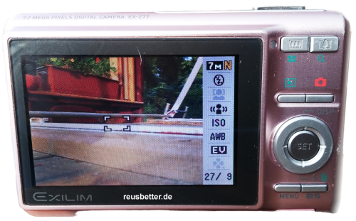 Casio EXILIM ZOOM EX-Z77 A |  7.2 MP | 2,6 Zoll | Rosa