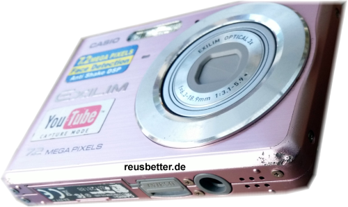 Casio EXILIM ZOOM EX-Z77 A |  7.2 MP | 2,6 Zoll | Rosa
