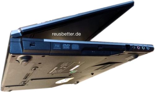 Clevo M665S Notebook Intel Cel.1.6 GHz incl Tasche und Software 15,4 Zoll WXGA