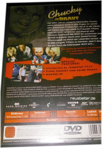 Chucky und seine Braut 4 - Jennifer Tilly - FSK 18 | DVD Movie