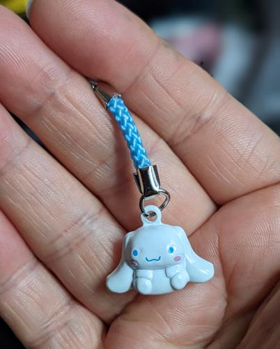 Cinnamoroll Sanrio Anime Metall Glöckchen Schelle