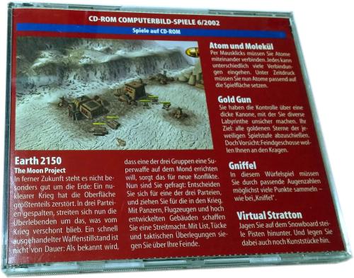 Computer Bild Spiele Ausgabe 6/2002 Earth 2150 The Moon Project