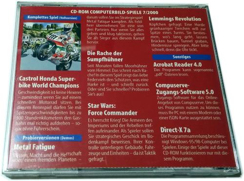 Computer Bild Spiele Ausgabe 7/2000 Castrol Honda Superbike World Champions